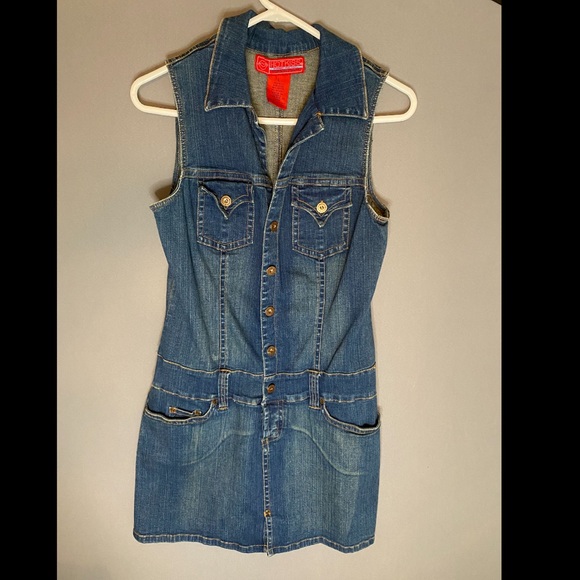 Hot Kiss Dresses & Skirts - 90’s Vintage Jean Dress!